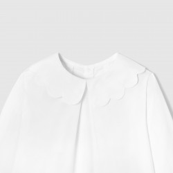 Girl poplin blouse