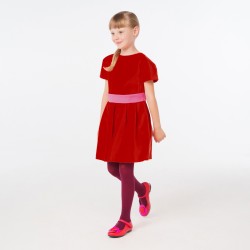 Girl velvet dress