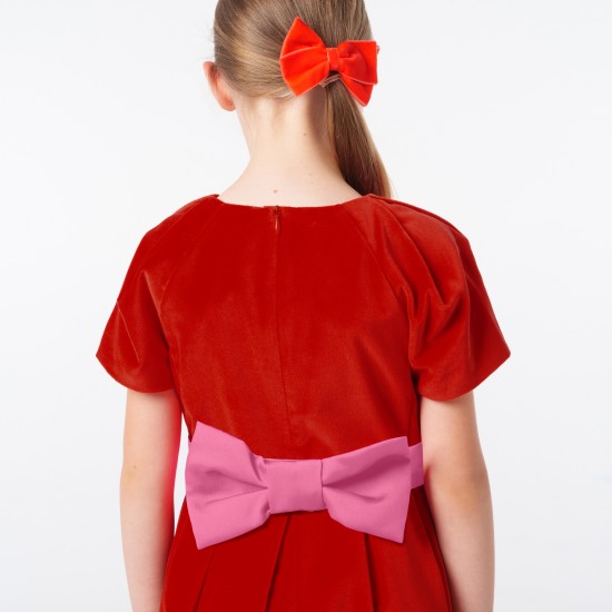 Girl velvet dress