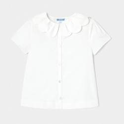 Girl blouse in poplin
