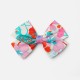 Girl Liberty fabric bow hair clip