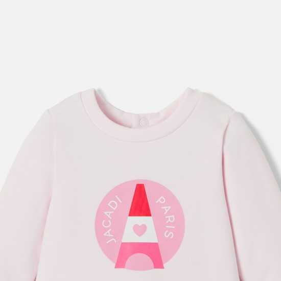 Baby girl fleece pyjamas