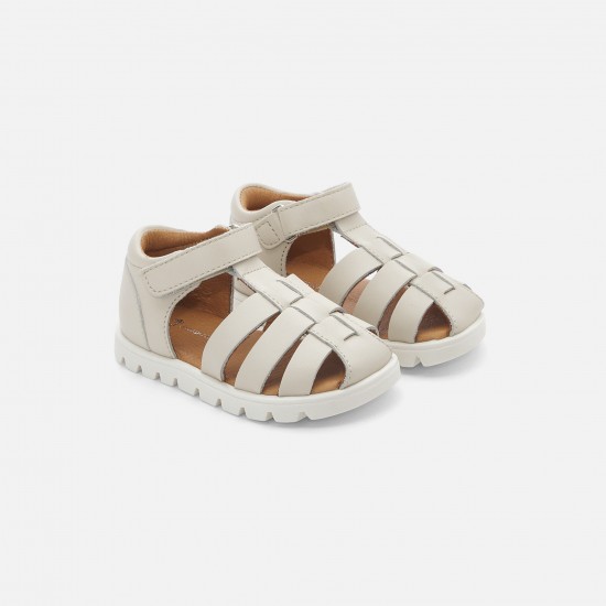 Baby boy leather sandals