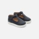 Baby boy smooth leather  t-strap shoes