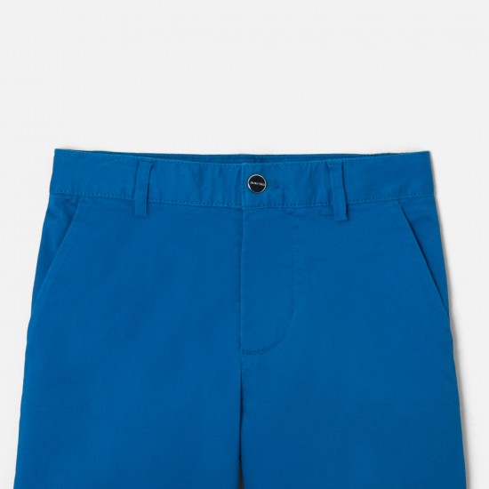 Boy twill Bermuda shorts