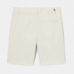 Boy twill Bermuda shorts