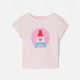 Baby girl short-sleeved T-shirt