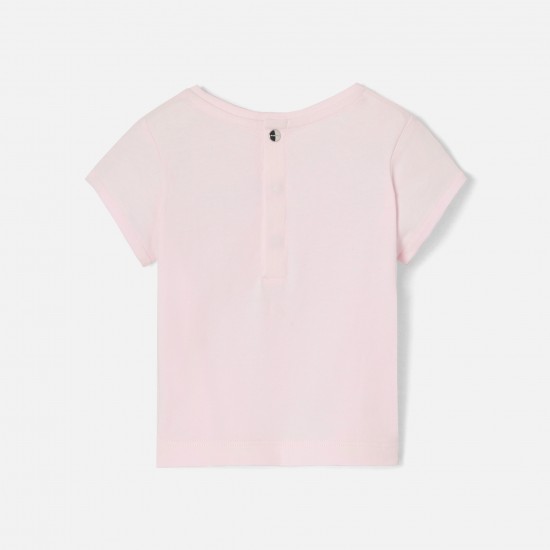 Baby girl short-sleeved T-shirt