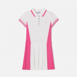 Girl color block dress