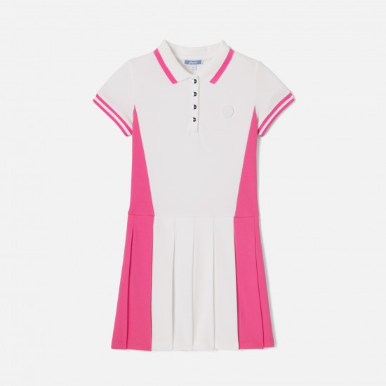 Girl color block dress