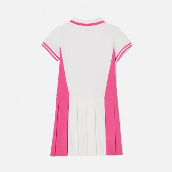 Girl color block dress