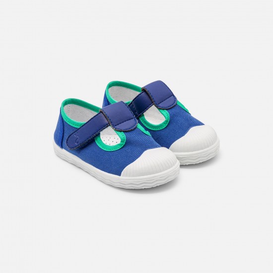 Baby boy canvas sandals