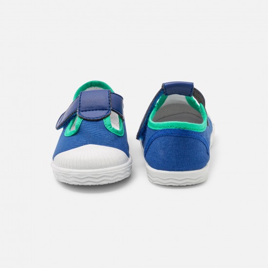 Baby boy canvas sandals