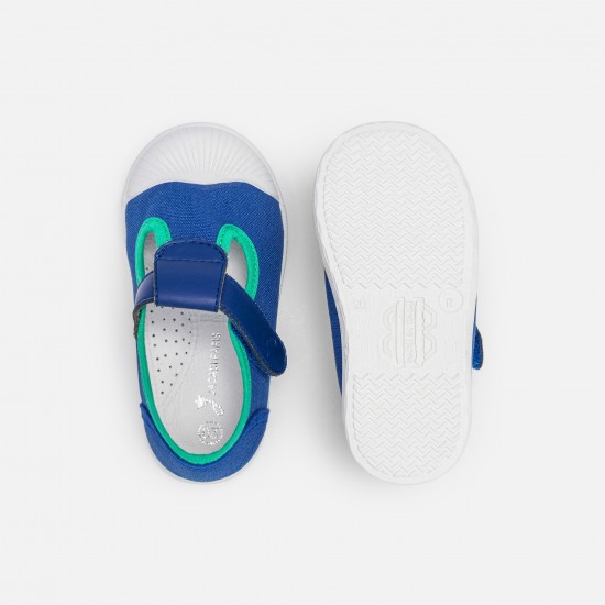 Baby boy canvas sandals