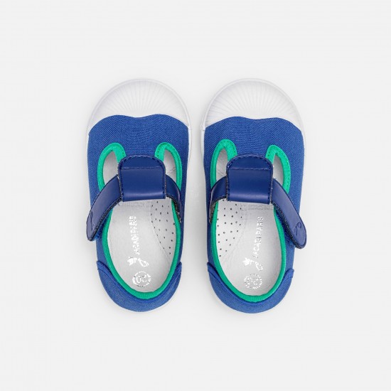 Baby boy canvas sandals
