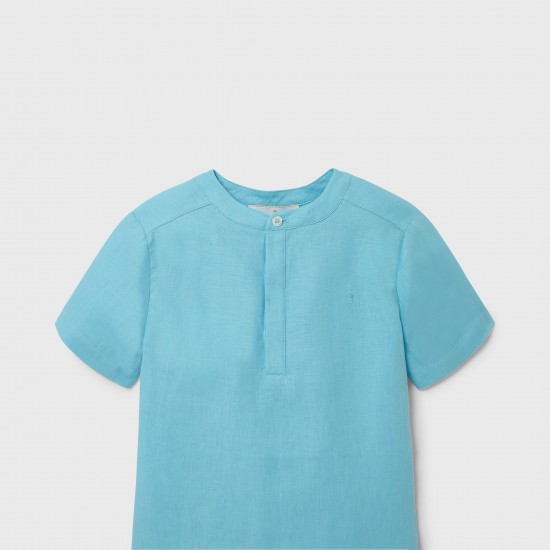 Boy short-sleeved shirt