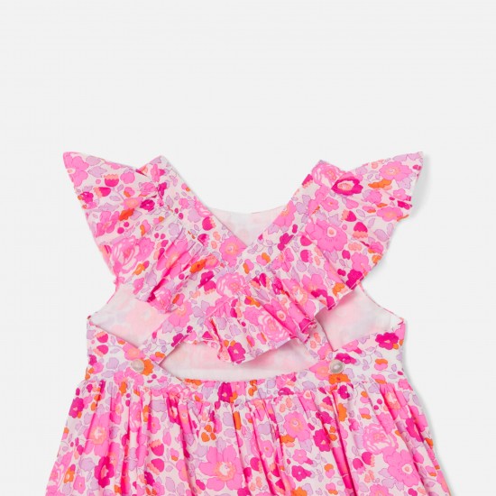 Baby girl dress in Liberty fabric