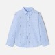 Boy shirt with Parisian motifs