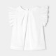 Girl blouse in fil à fil
