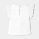 Girl blouse in fil à fil