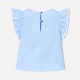 Girl blouse in fil à fil