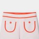 Girl culottes in honeycomb piqué