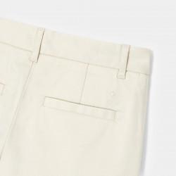 Boy Bermuda shorts in twill