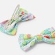 Girl duo  of barettes in Liberty fabric
