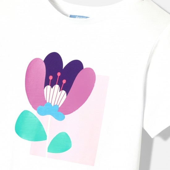 Girl short-sleeved T-shirt