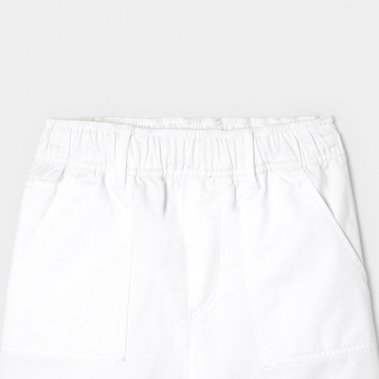 Boy Bermuda shorts in twill