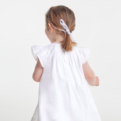 Baby girl linen ceremony dress