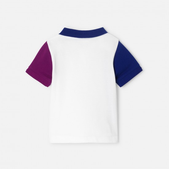 Baby boy polo shirt in cotton piqué