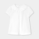 Girl blouse in poplin