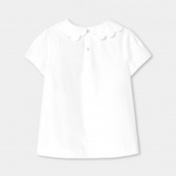Girl blouse in poplin