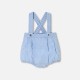 Baby boy bloomer in gingham
