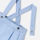 Baby boy bloomer in gingham