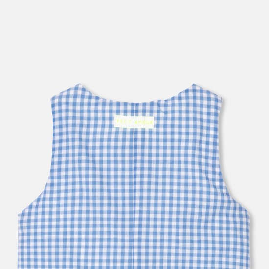 Baby boy Gingham jumpsuit 