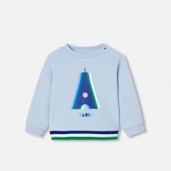 Baby boy fleece sweatshirt