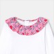 Baby girl long-sleeved bodysuit