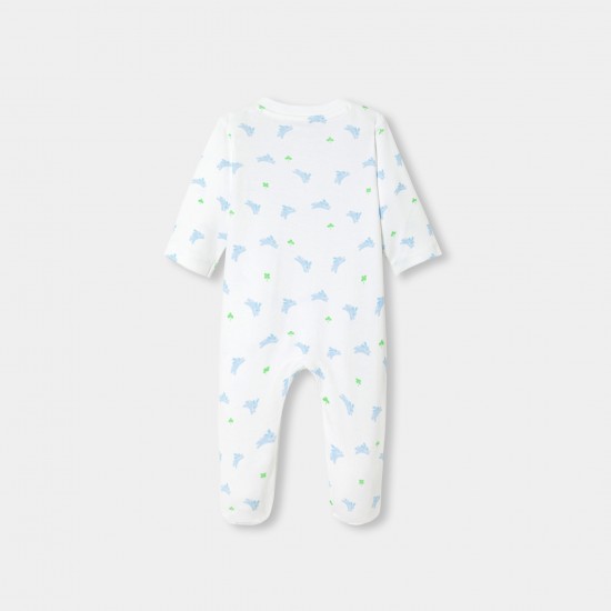 Baby boy pajamas in interlock