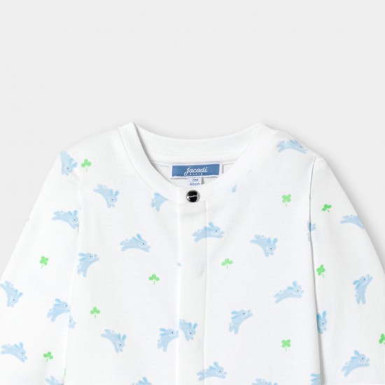 Baby boy pajamas in interlock