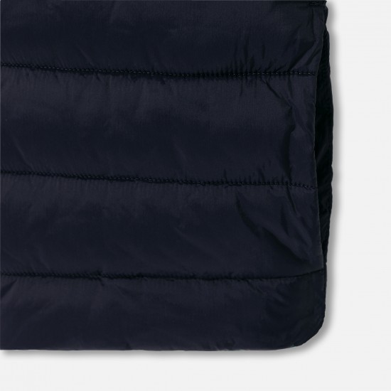 Boy reversible sleeveless padded jacket