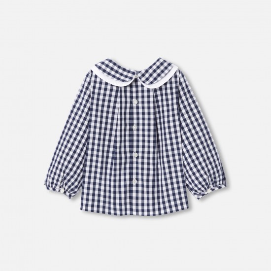 Baby girl gingham blouse