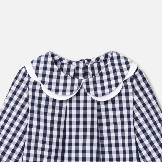 Baby girl gingham blouse