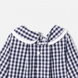 Baby girl gingham blouse