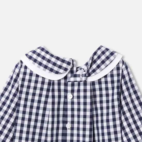 Baby girl gingham blouse
