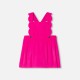 Baby girl velvet pinafore dress