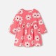 Baby girl dress in milleraies velvet