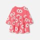 Baby girl dress in milleraies velvet