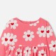 Baby girl dress in milleraies velvet